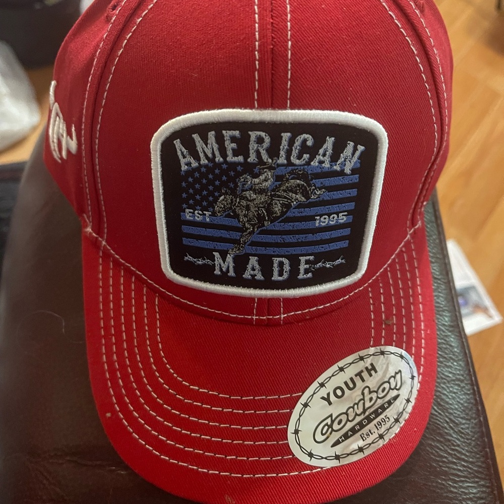 Red American Made Youth Cowboy Hat